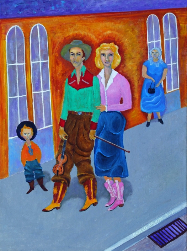 Country Couple by artist Craig Irvin
